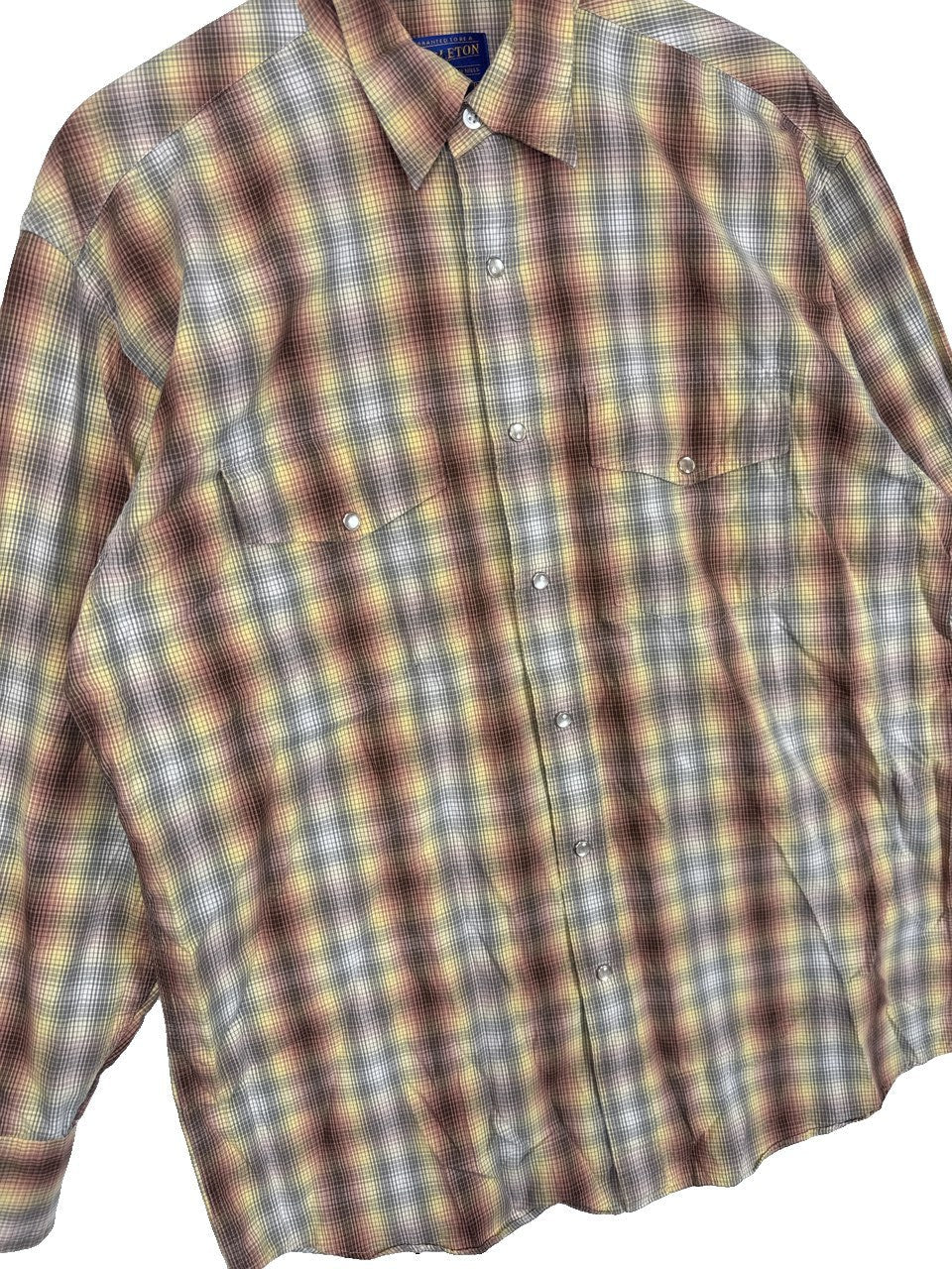 1990s Pendleton Plaid Shirt
