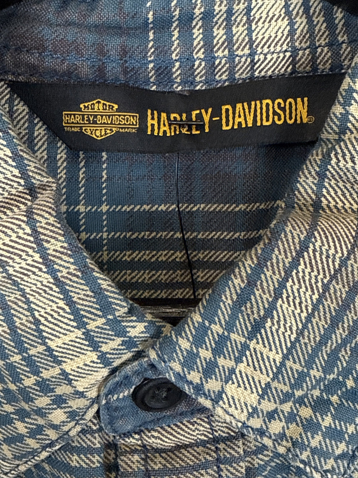 2000s Harley Davidson Button Up Shirt