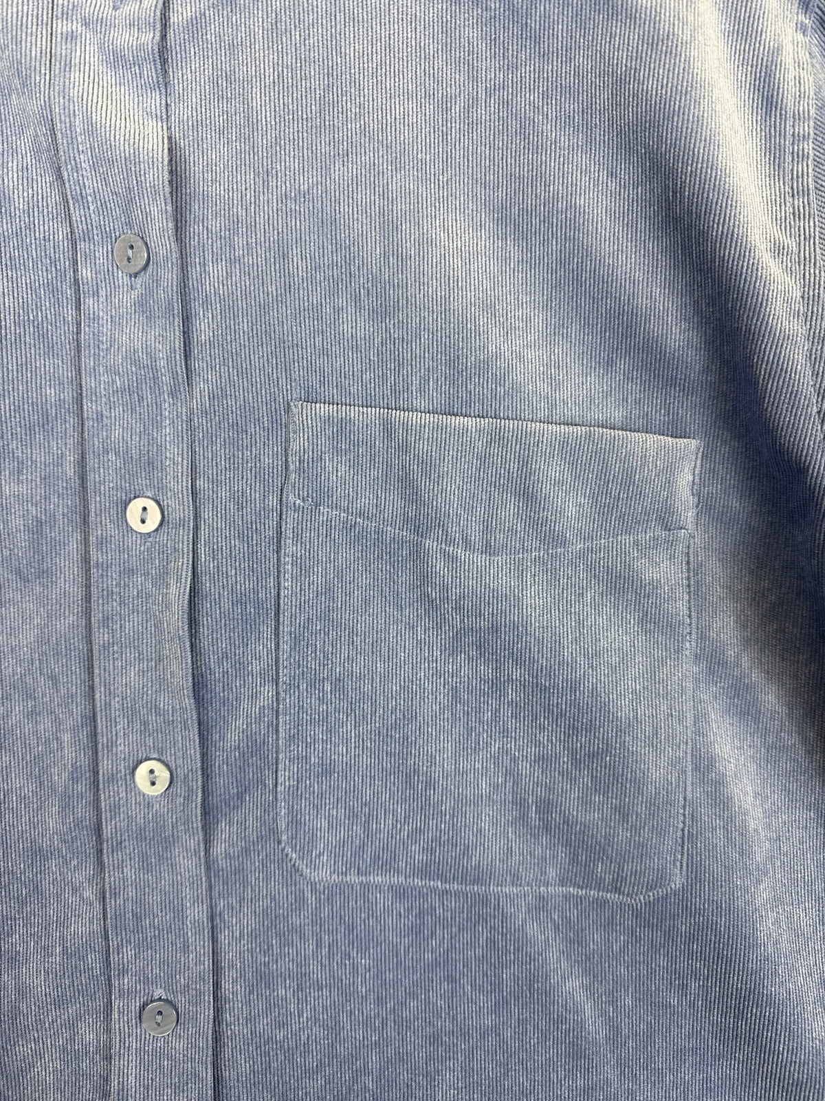 Button Up Shirt Zara Light Blue