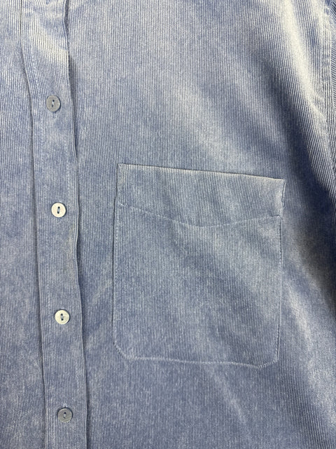 Button Up Shirt Zara Light Blue