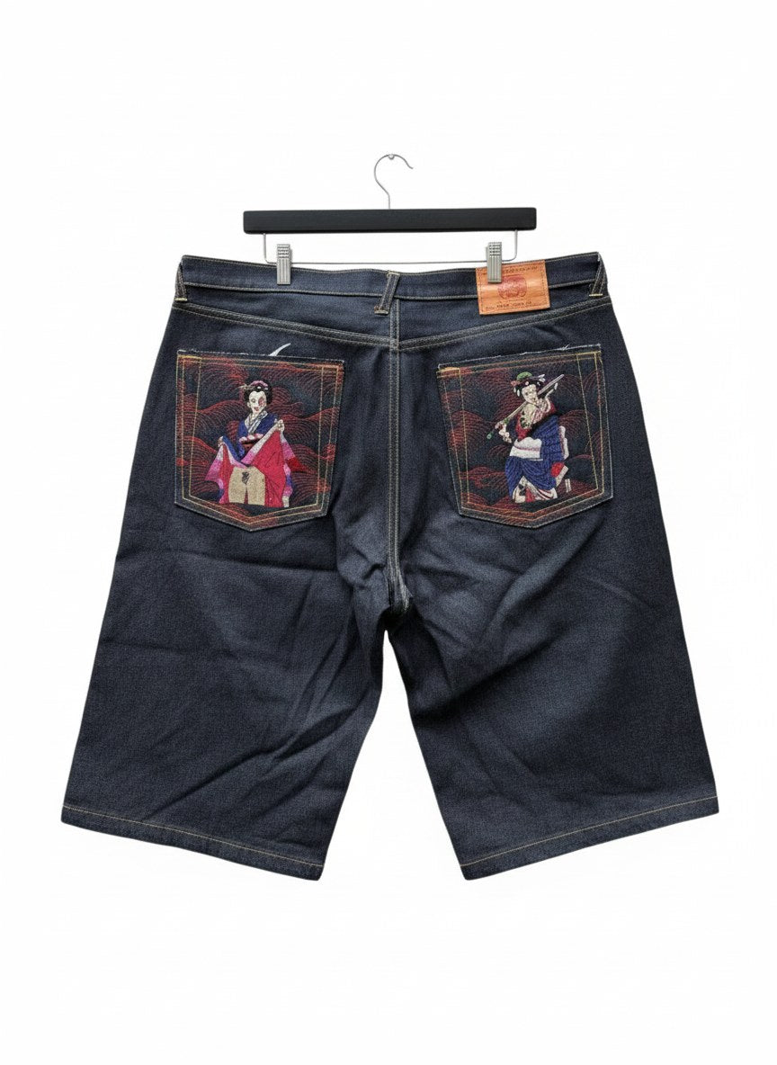 2000s Red Monkey Company Shorts