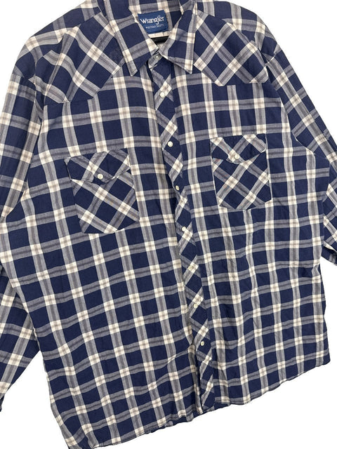 1990s Wrangler Button Up Shirt