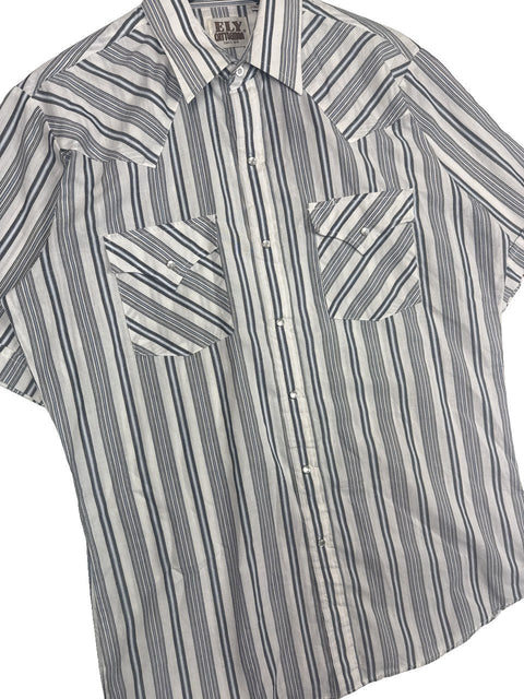 Vintage Ely Cattleman Button Up Shirt