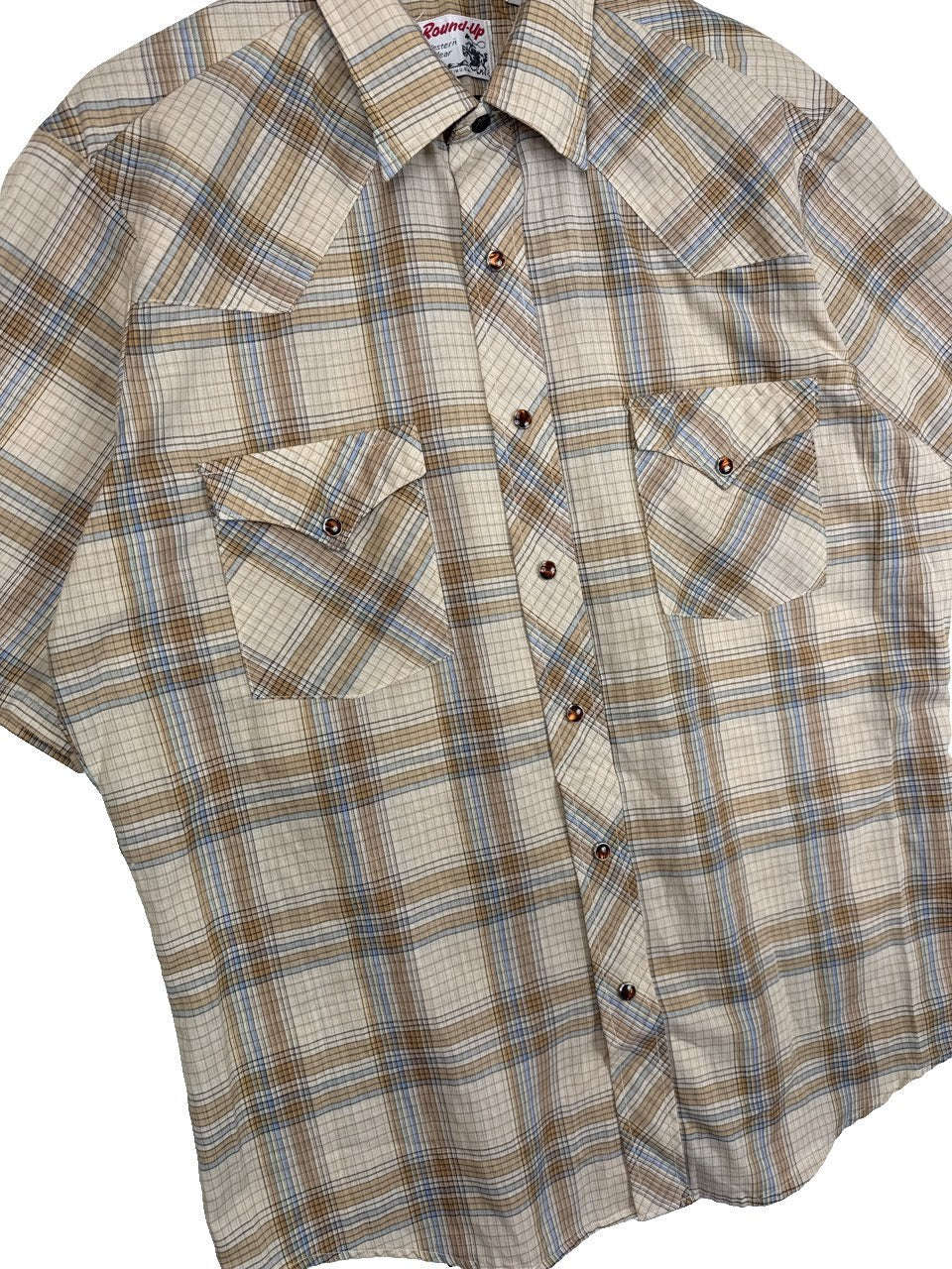 1970s Round-Up Button Up Shirt