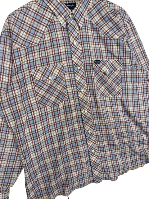 1990s Wrangler Button Up Shirt