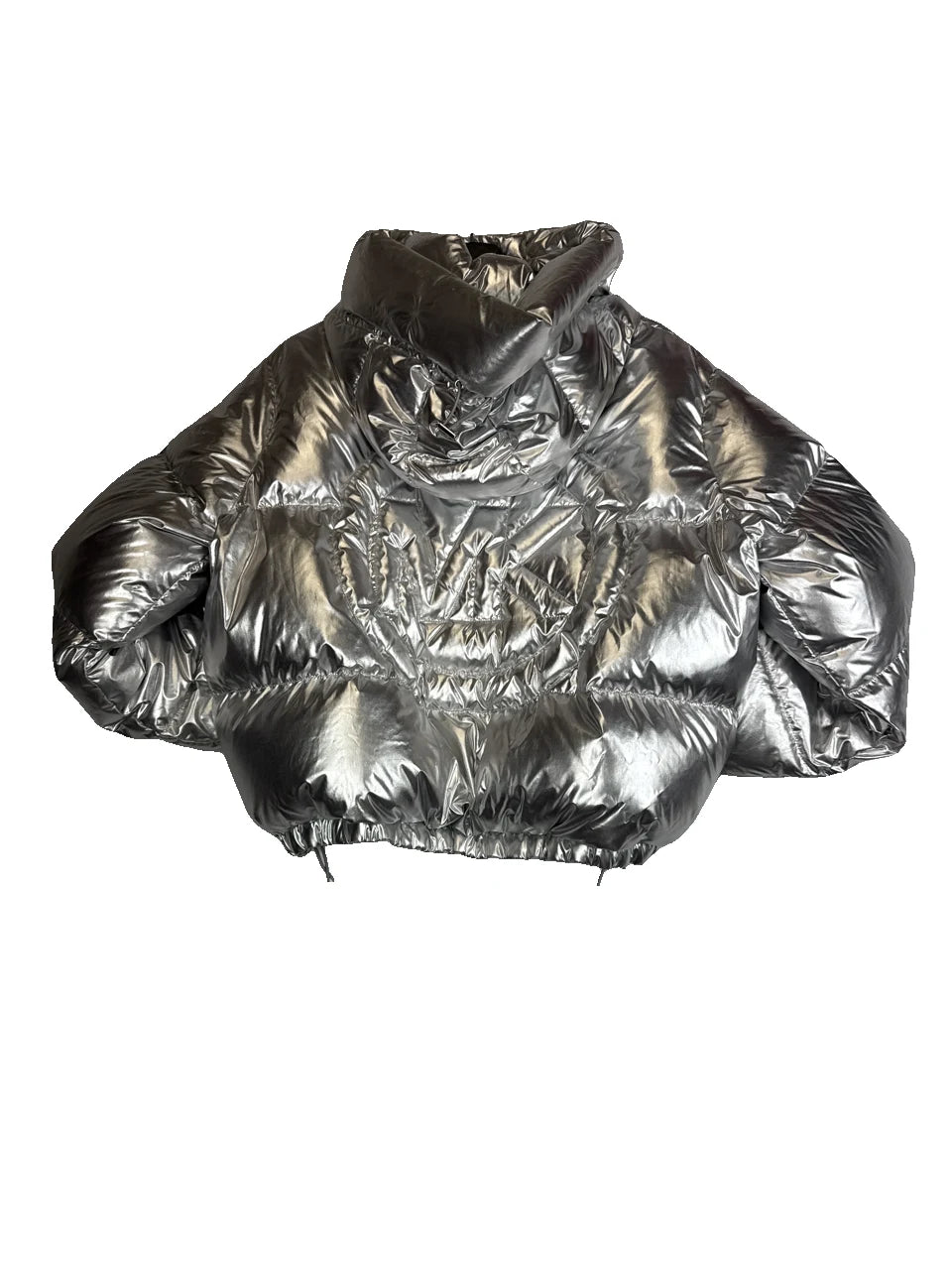 Puffer Jacket Michael Kors Silver Early 2020s
