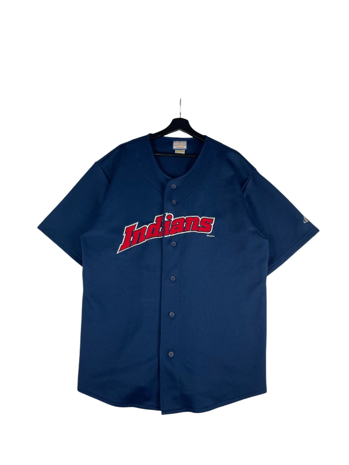 1990s Logo Athletic Cleveland Indians Jersey
