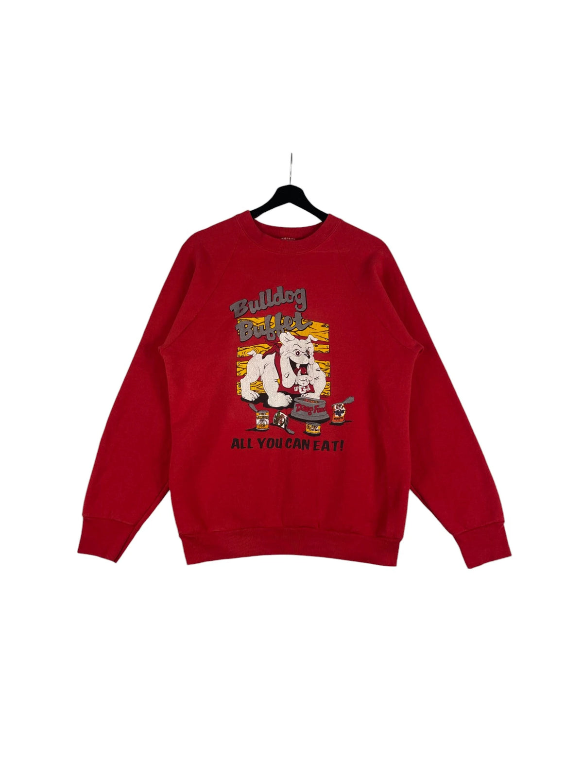 1990s Vintage Bulldog Buffet Sweatshirt