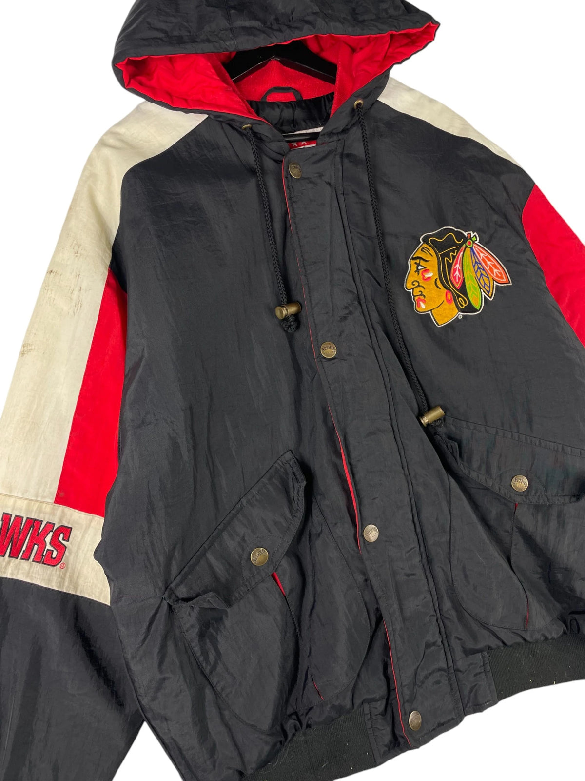 1990s Nutmeg Chicago Blackhawks Jacket