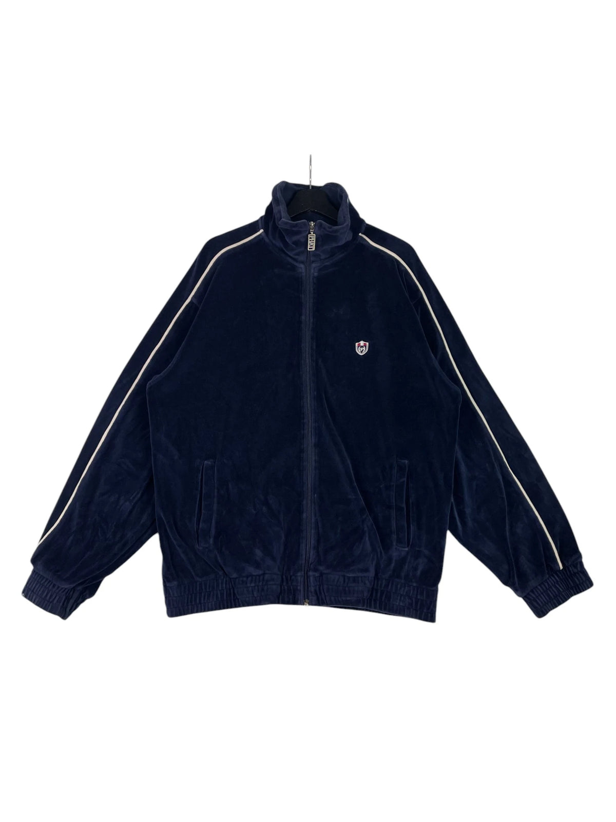 2000s Phat Farm Velour Track Jacket