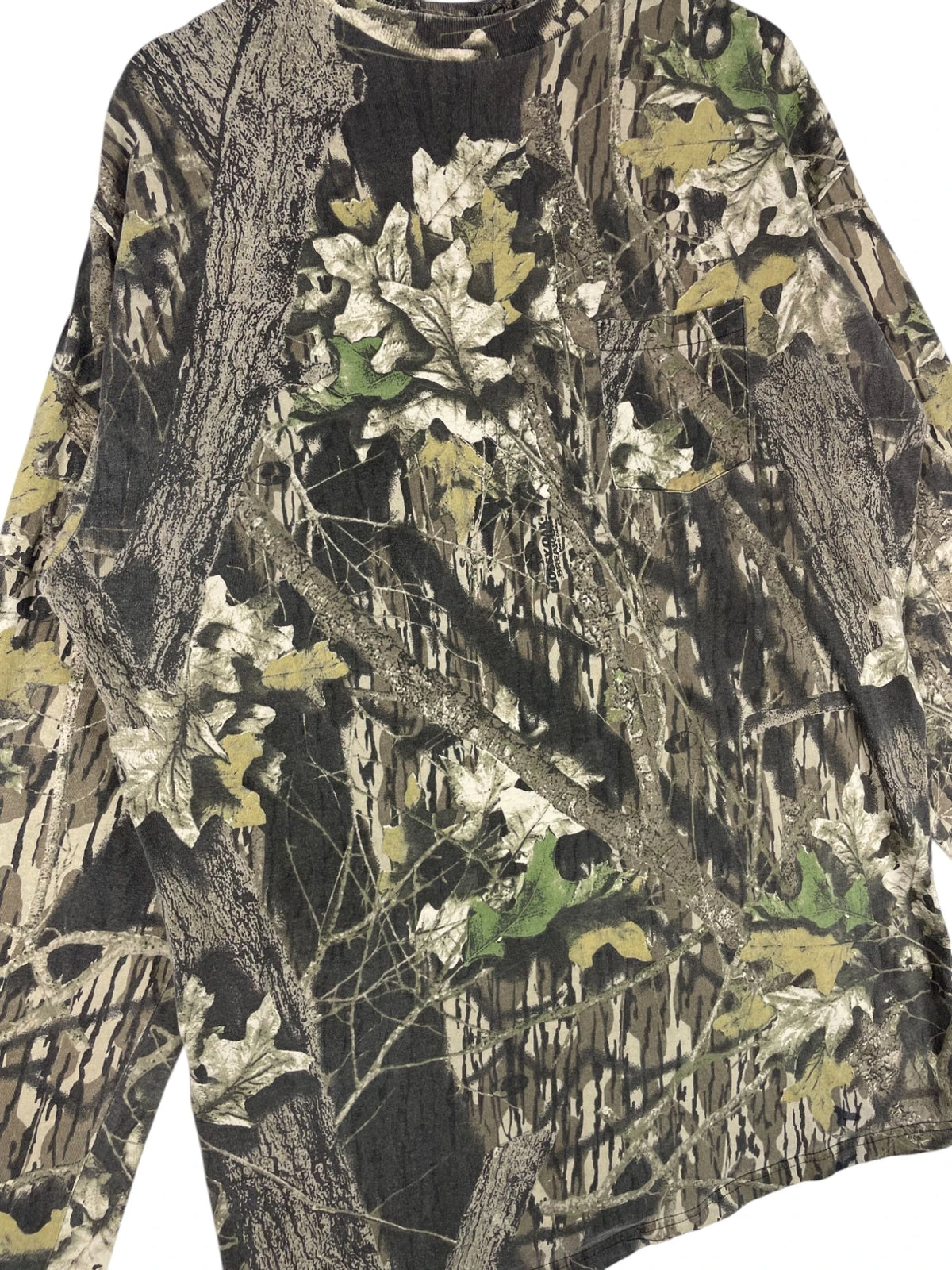 1990s Mossy Oak Camo Long Sleeve Tee