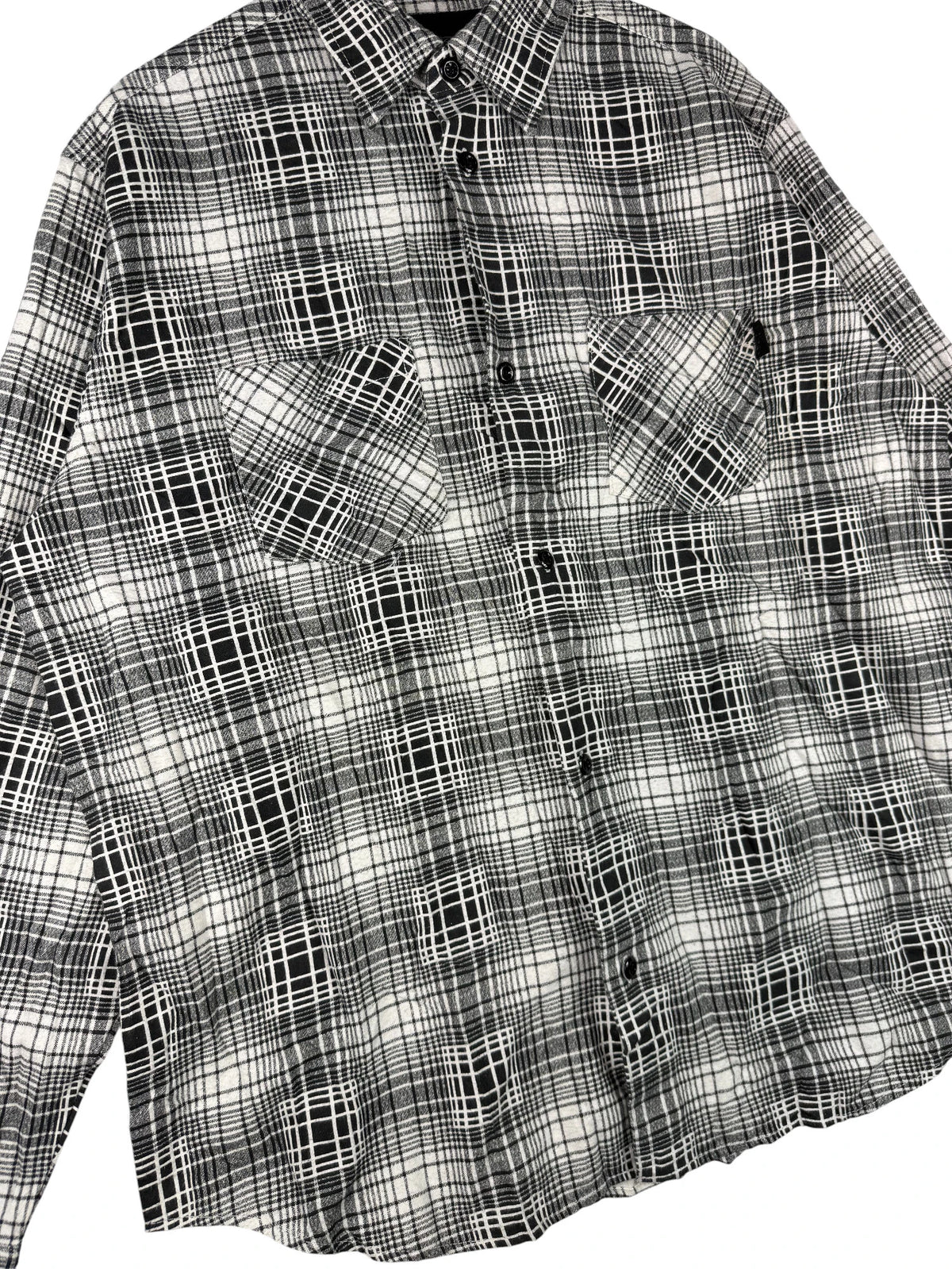 2000s Stüssy Plaid Button Up Shirt