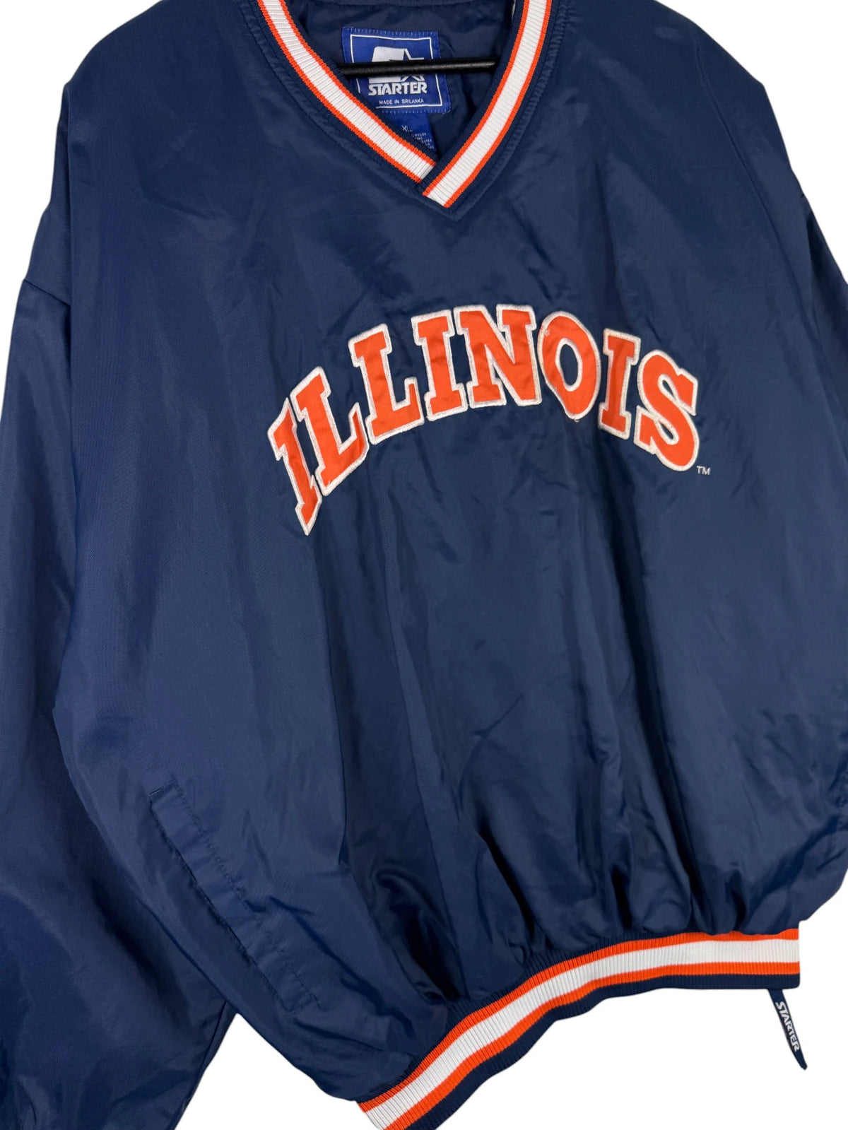 1990s Starter Illinois Windbreaker