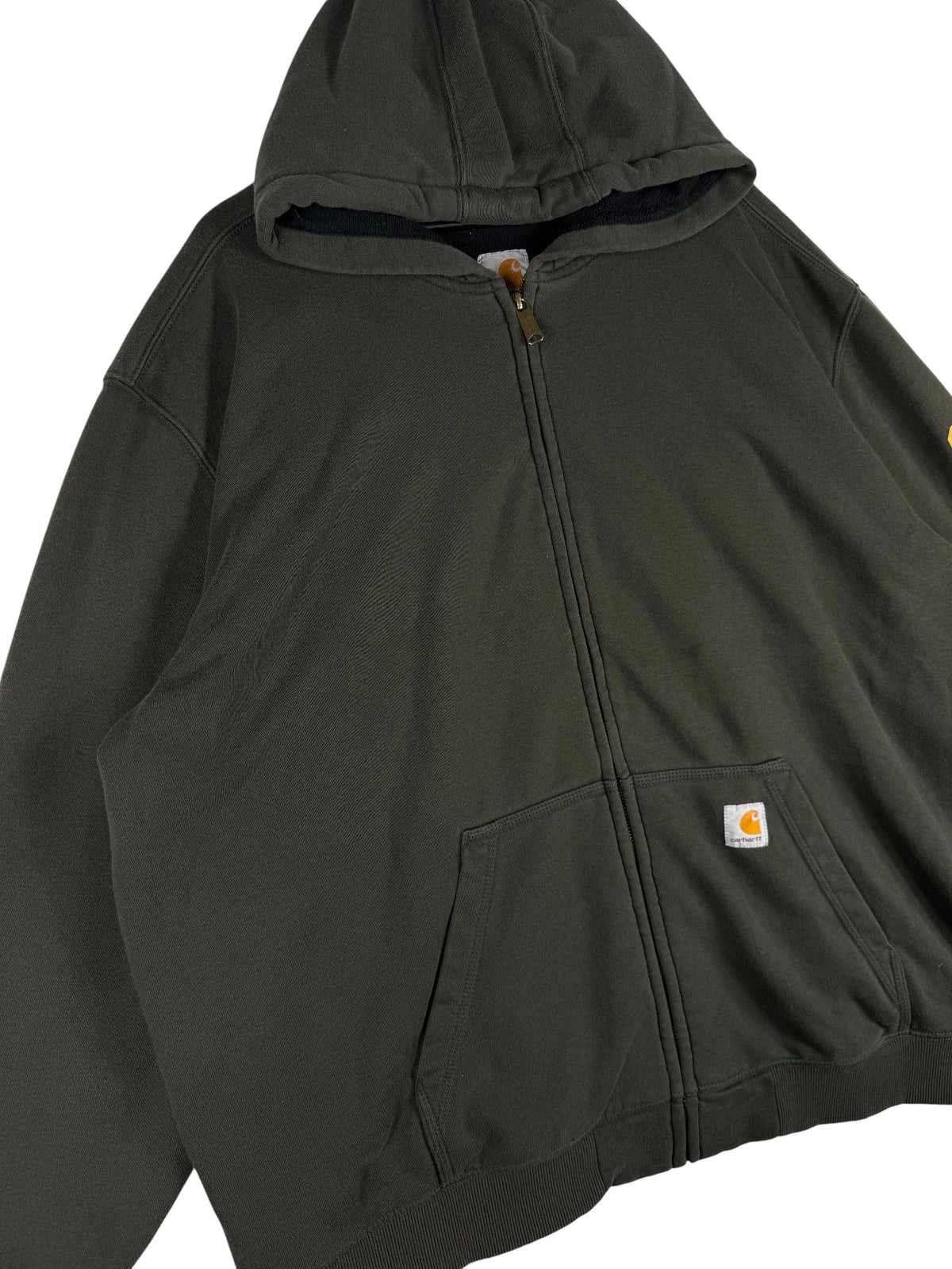 2010s Carhartt Workwear Zip-Up Hoodie