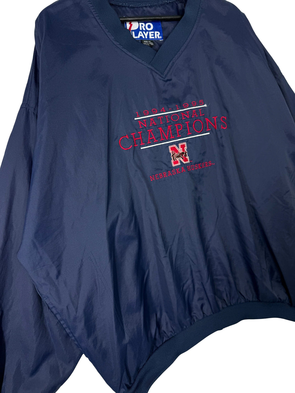 1990s Pro Player Nebraska Huskers Windbreaker