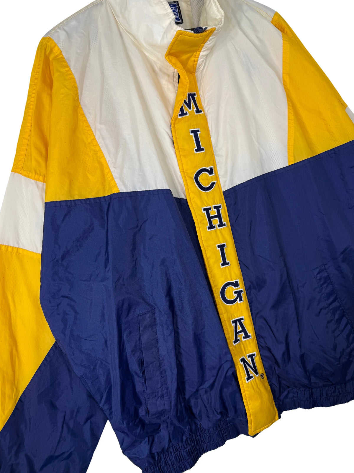 1990s Match 1 Michigan Windbreaker