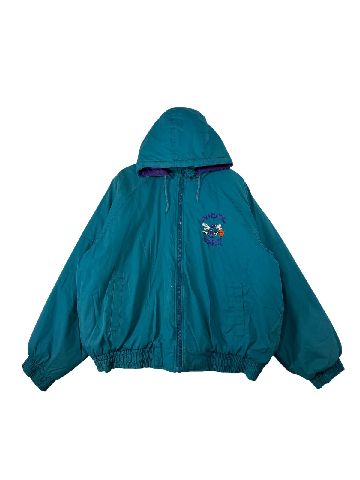 1990s Charlotte Hornets Windbreaker