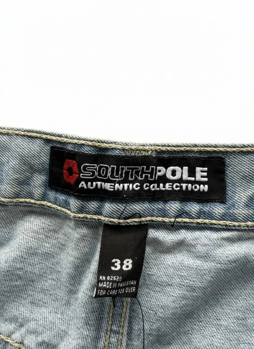 Y2K South Pole Denim Shorts
