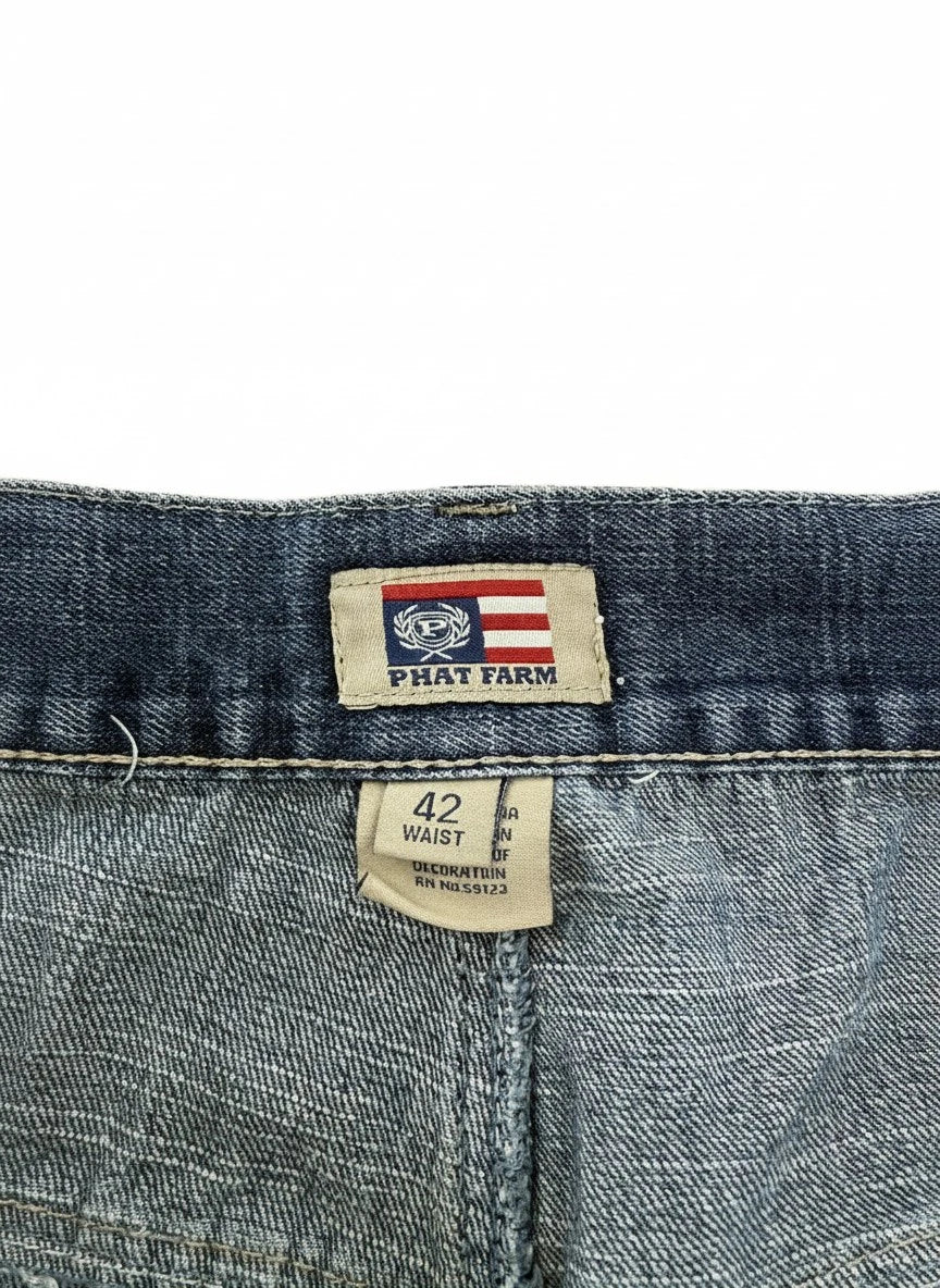 2000s Phat Farm Denim Shorts