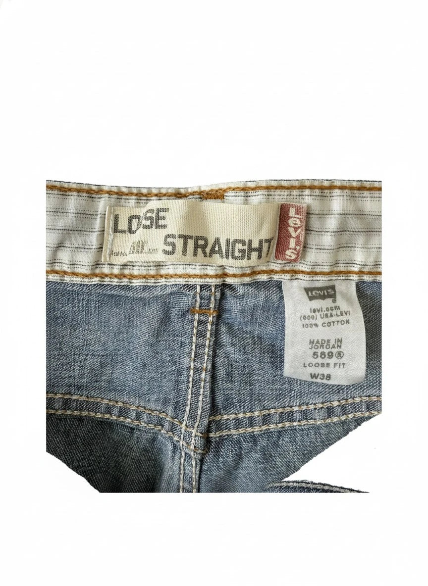 2000s Levi's 569 Jorts