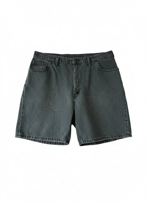 Y2K Green Denim Shorts