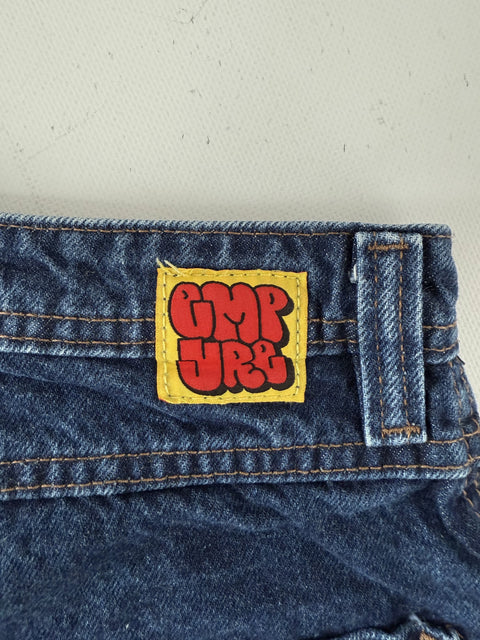 Y2K GMP URG Denim Shorts