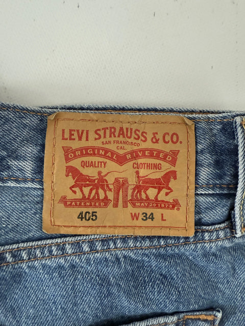 2000s Levi's 405 Jorts