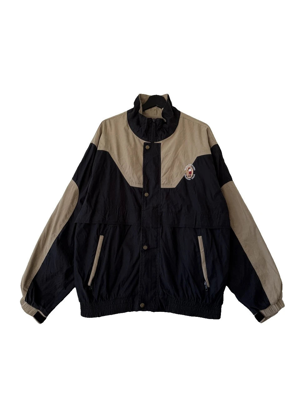 1990s Colorblock Windbreaker Jacket