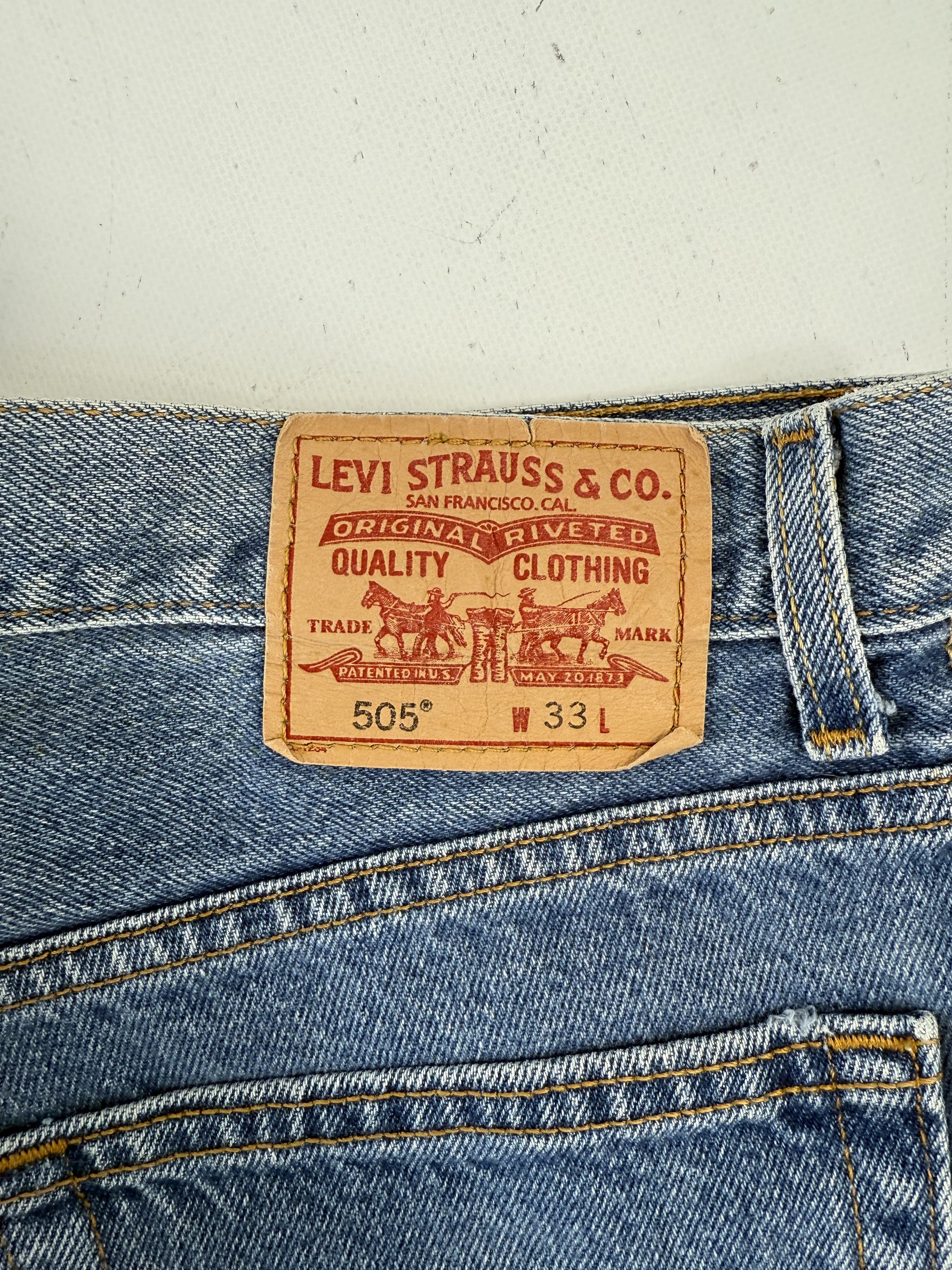 Levi's 505 Denim Shorts W33