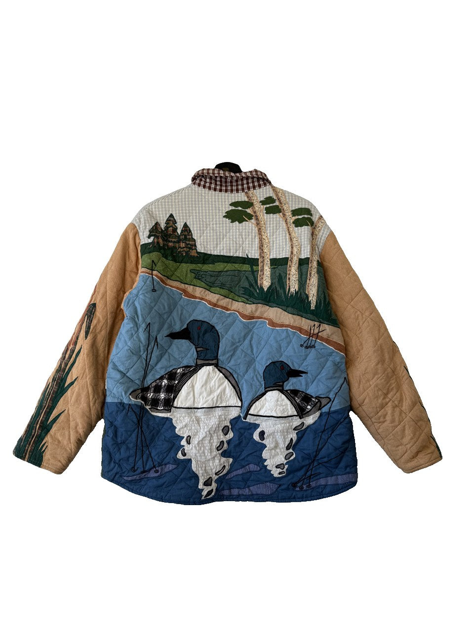 Vintage Patch Magic Quilted Coat