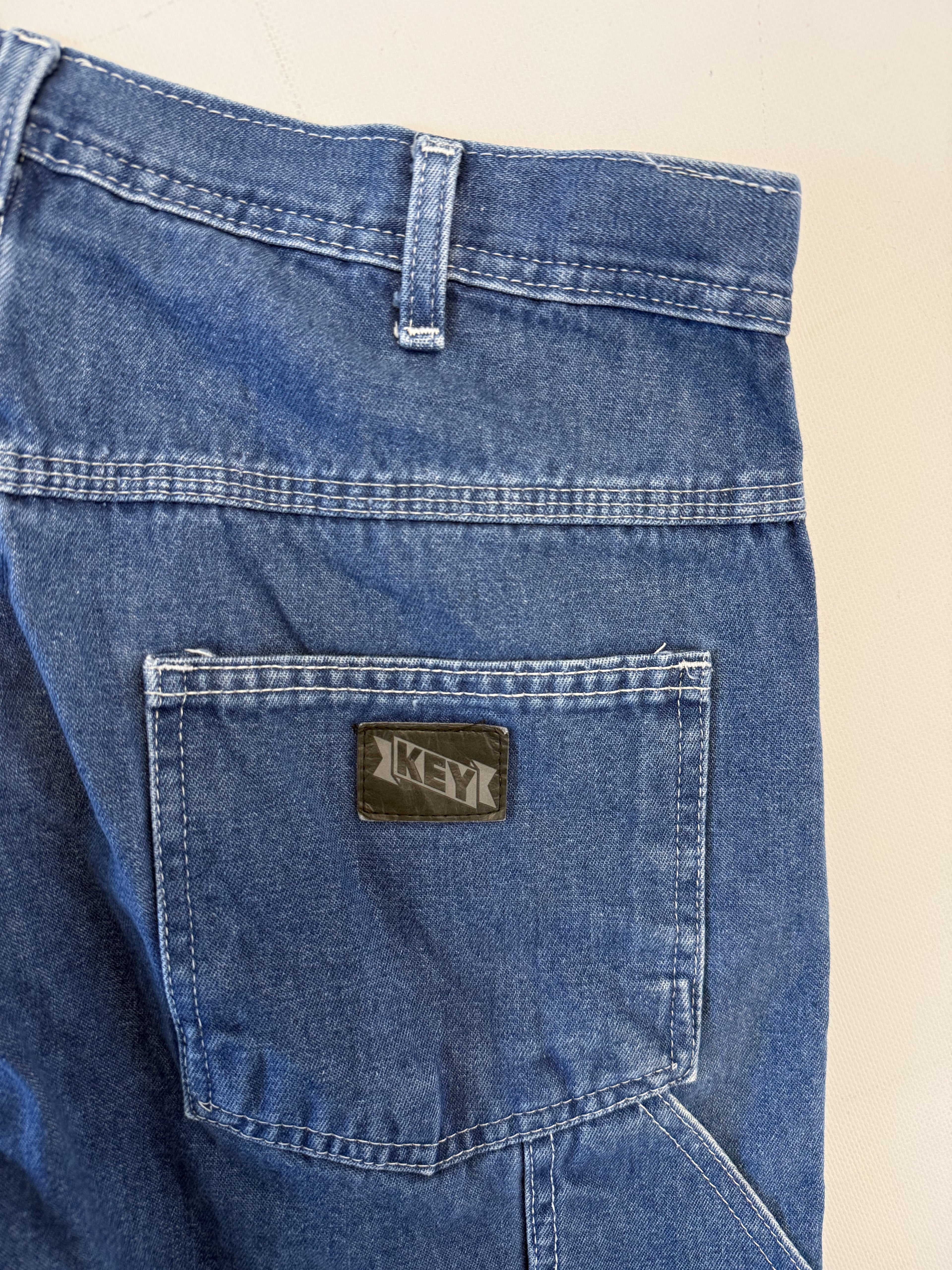 2000s Key Workwear Denim Shorts