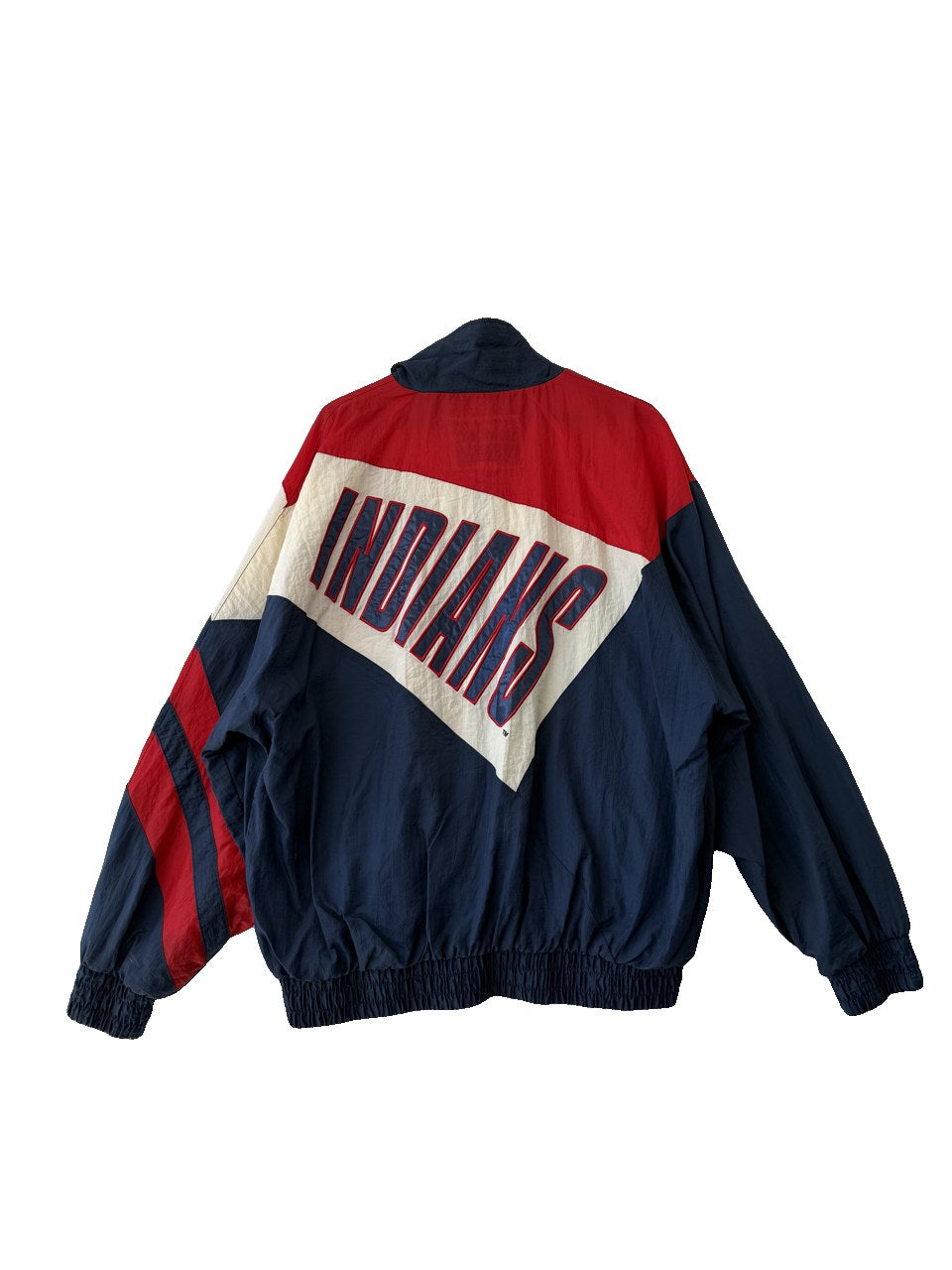 1990s Logo 7 Indians Windbreaker