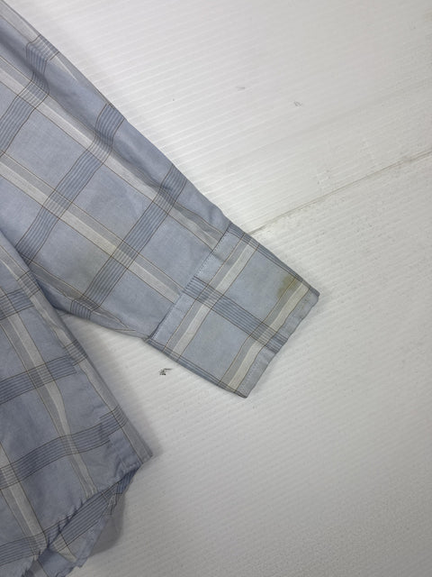 1980s Karman Plaid Button Up Shirt