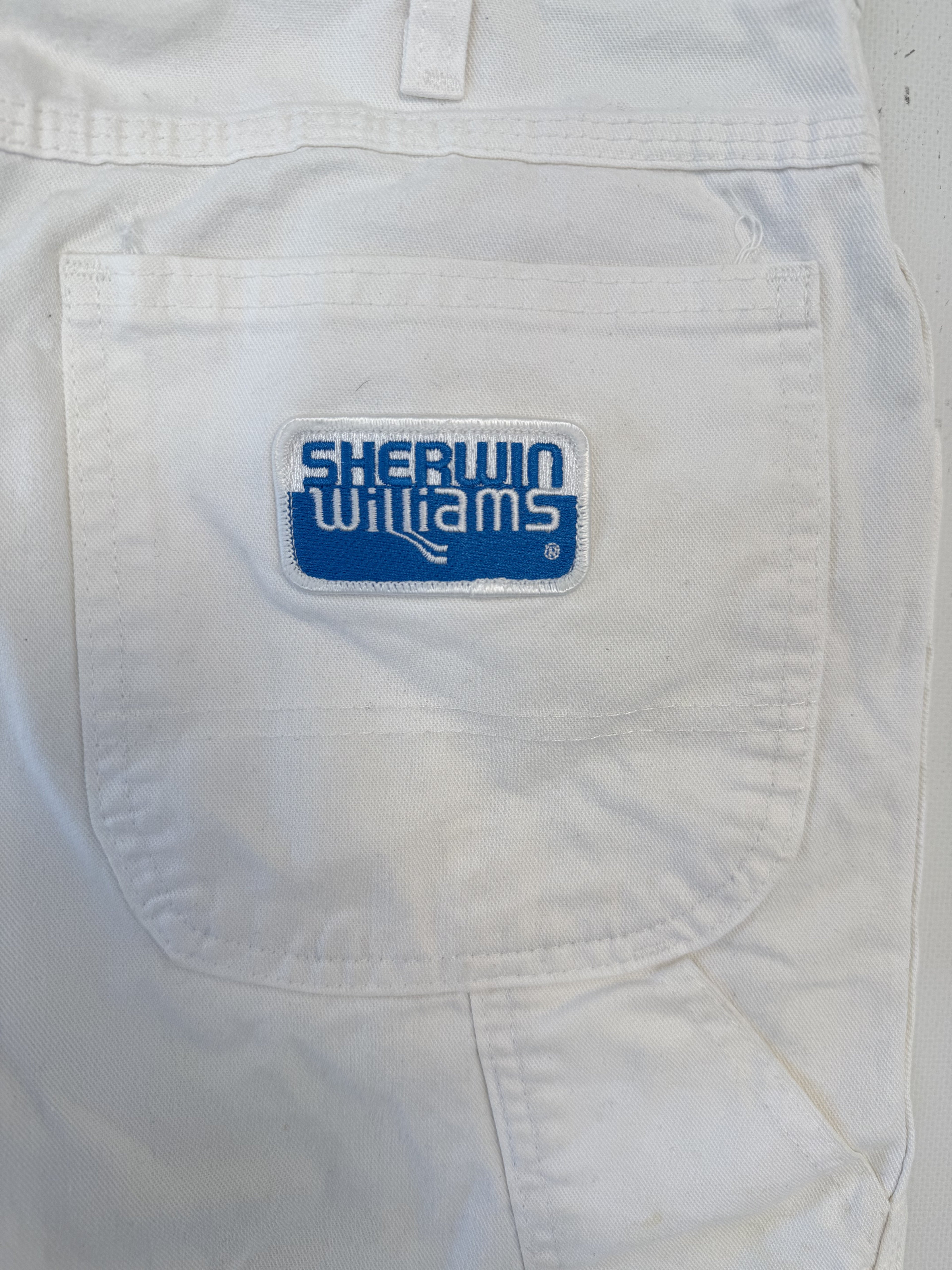 Dickies White Workwear Shorts 34