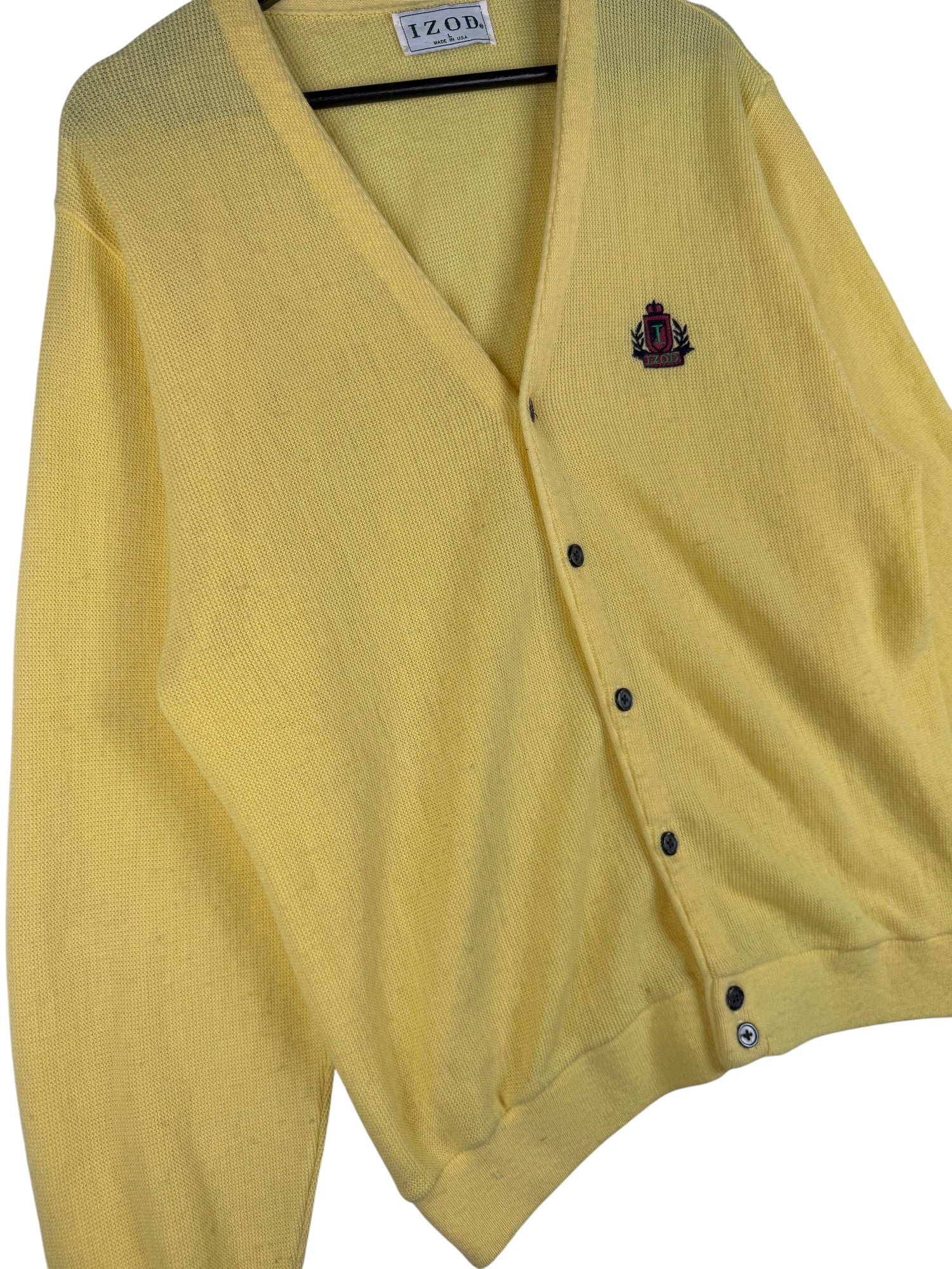 1980s Izod Preppy Cardigan