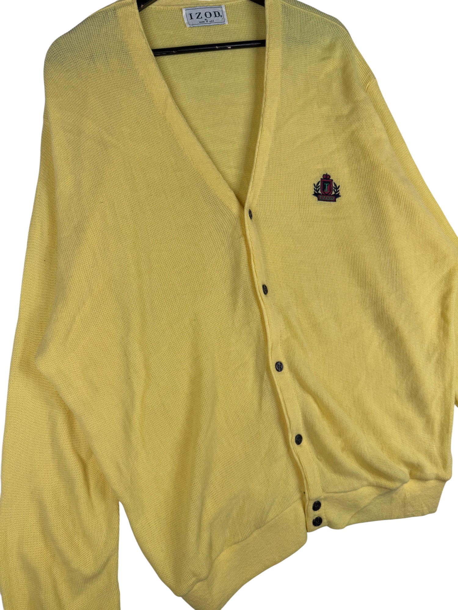 1990s Izod Preppy Cardigan