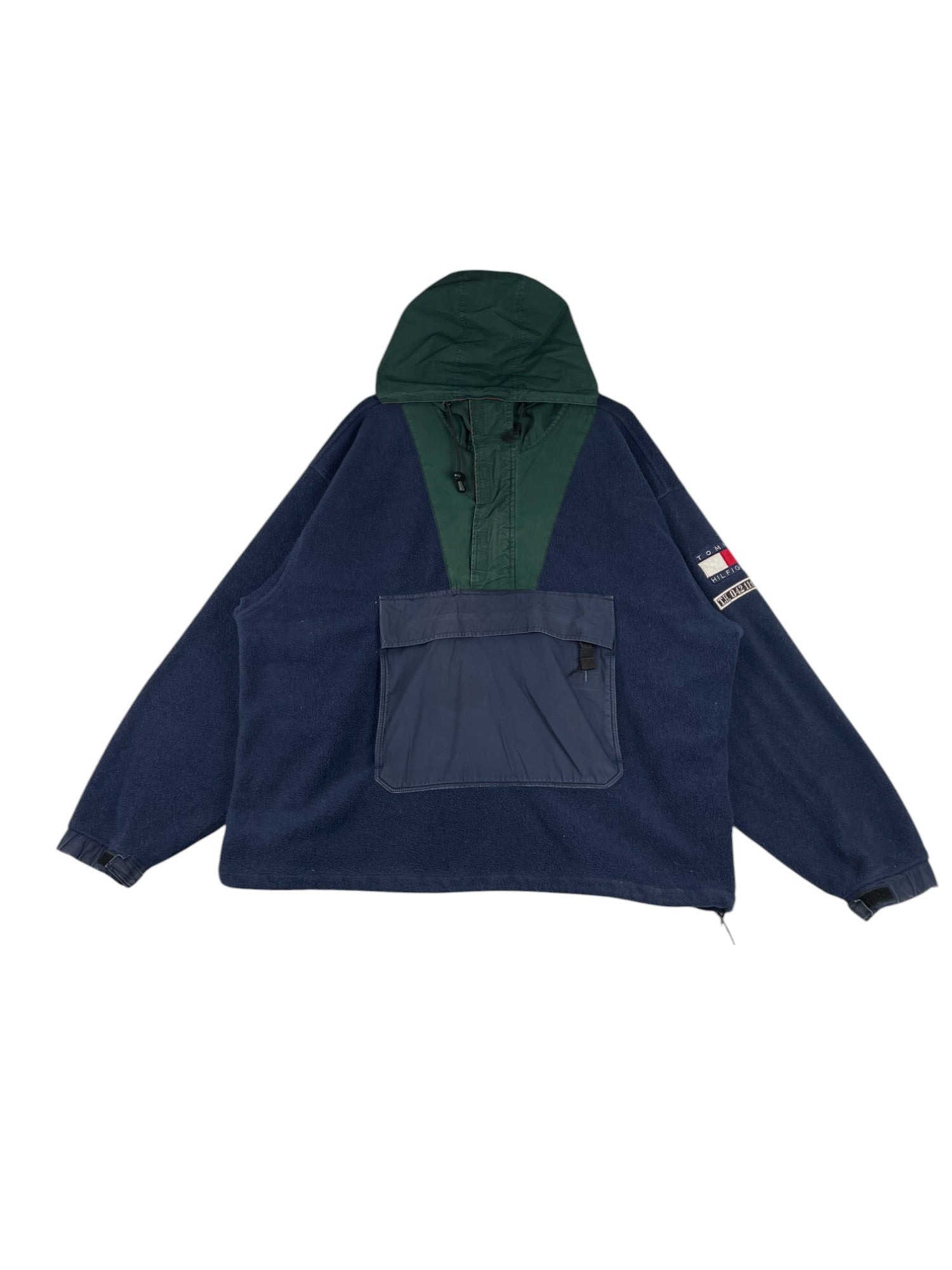 1990s Tommy Hilfiger Colorblock Fleece