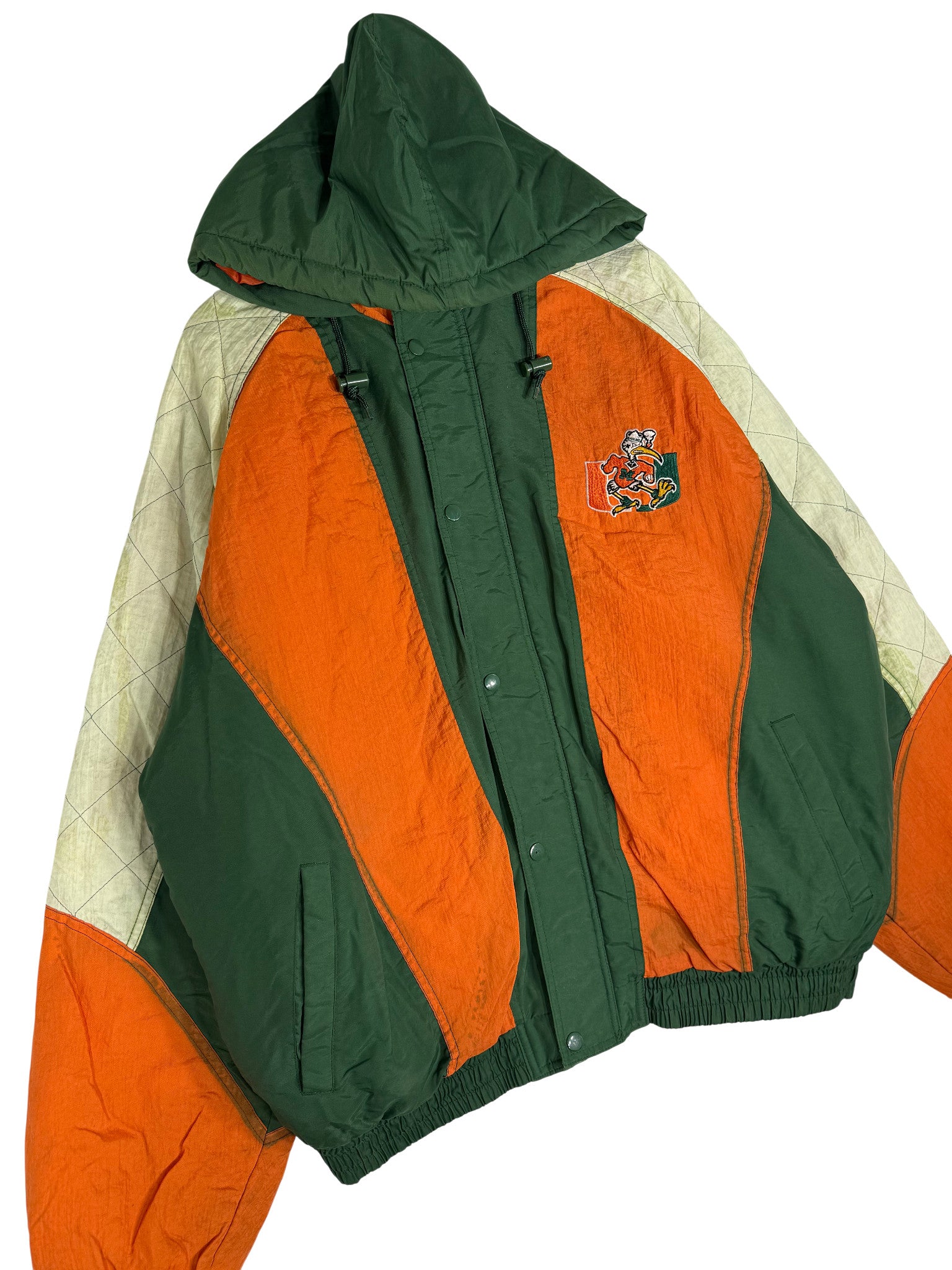 1990s Starter Miami Hurricanes Parka