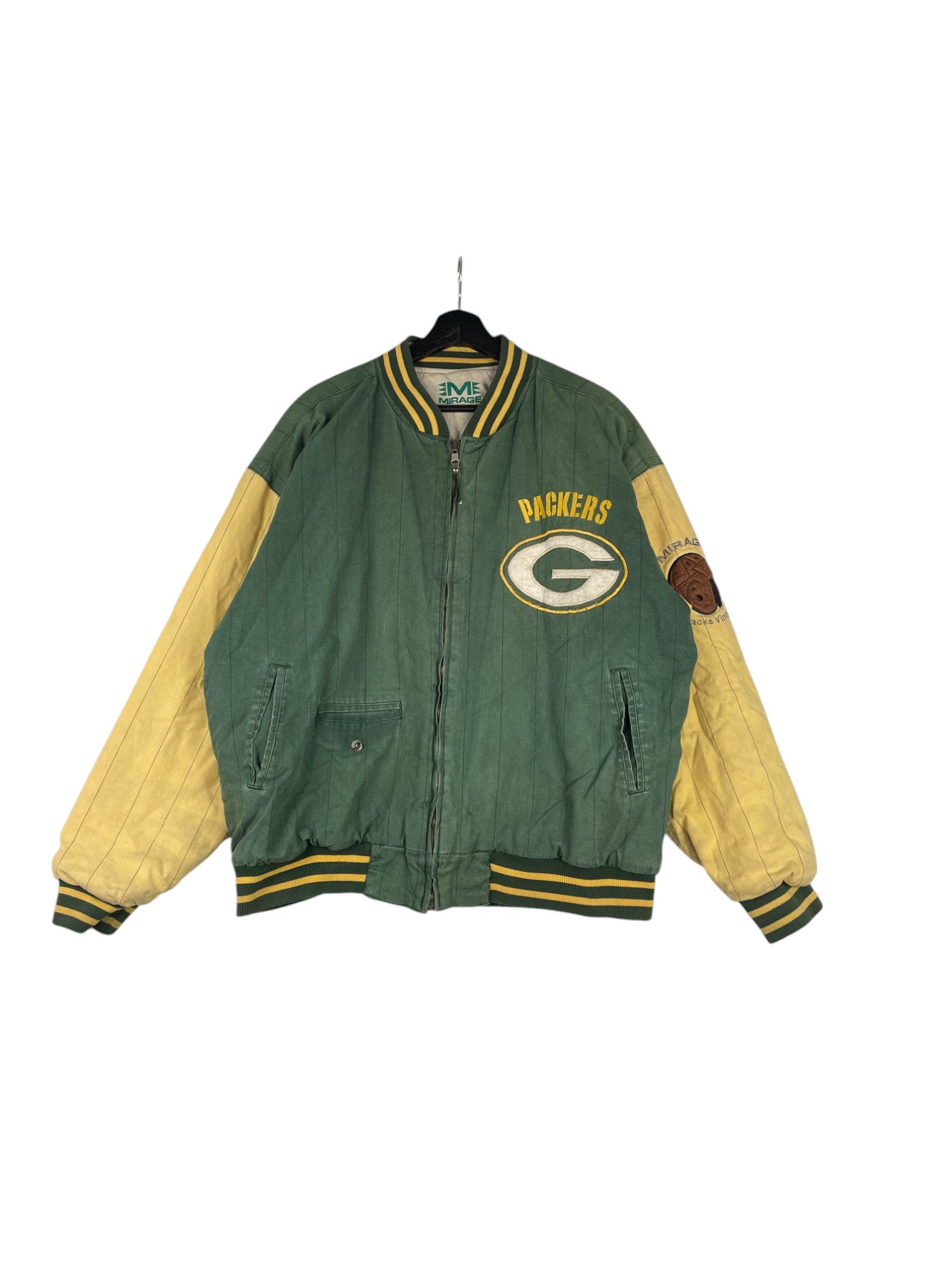 1990s Mirage Packers Varsity Jacket