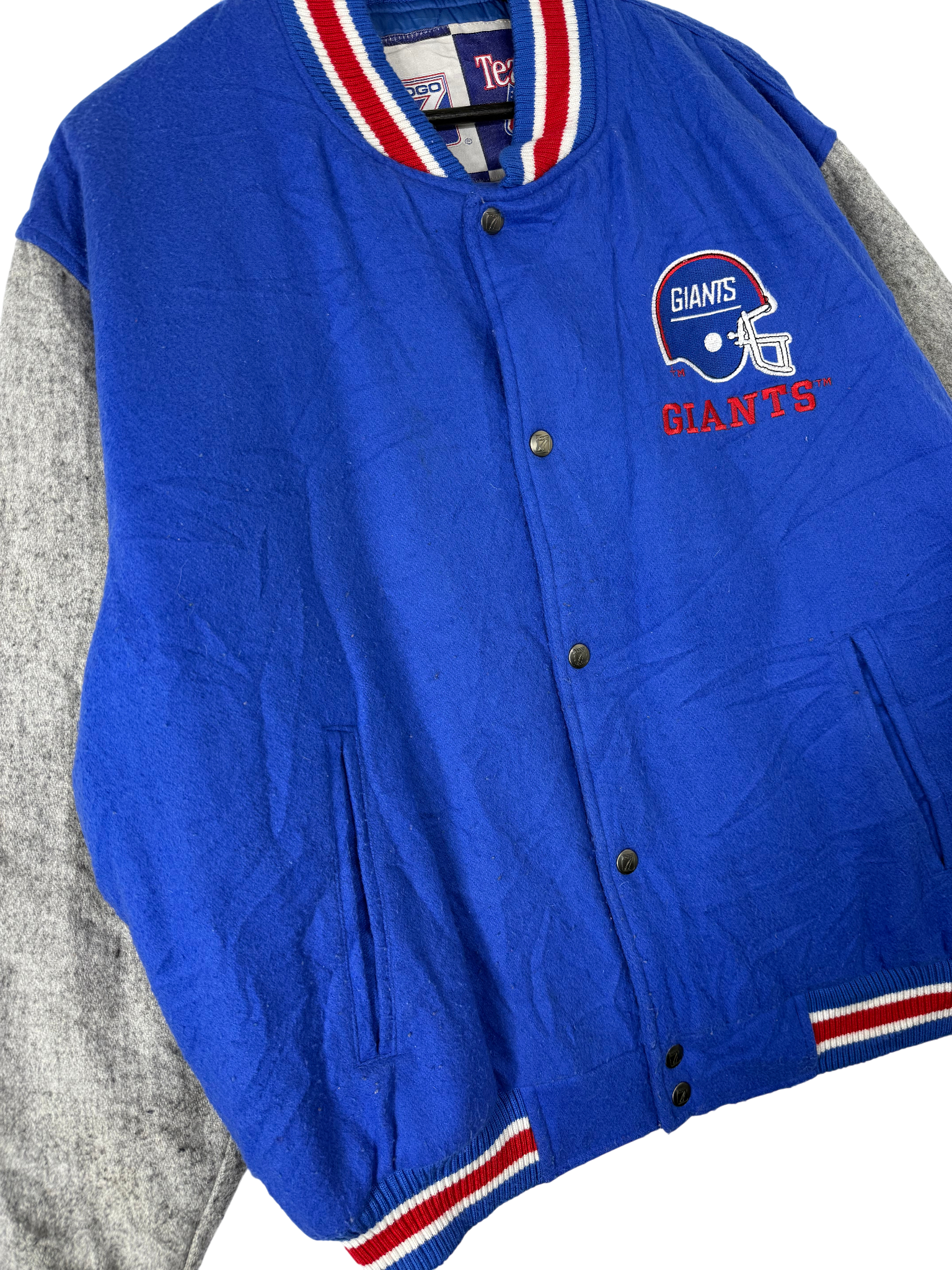 1990s Logo 7 Giants Varsity Jacket