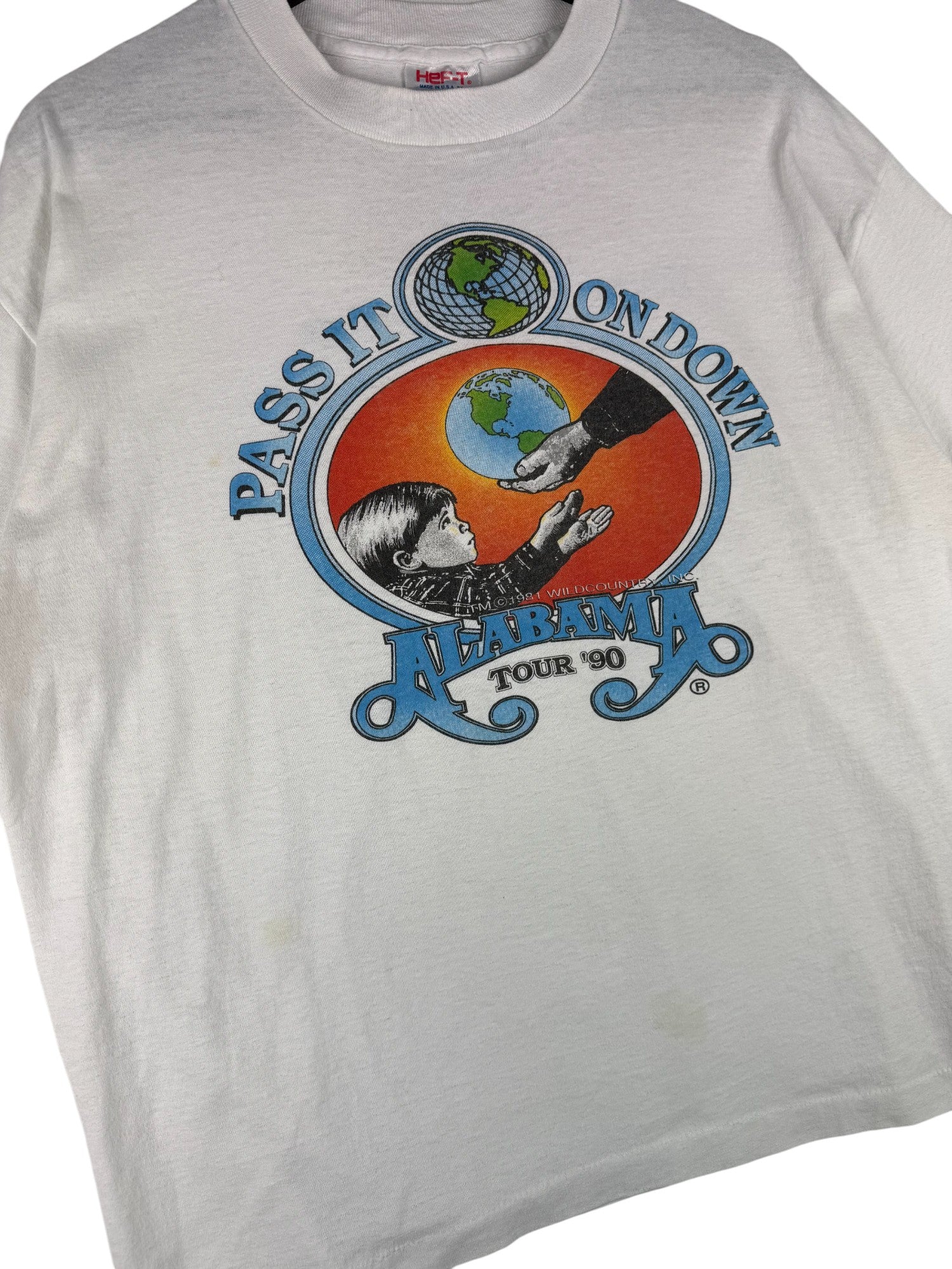 1990 Alabama Tour T-Shirt
