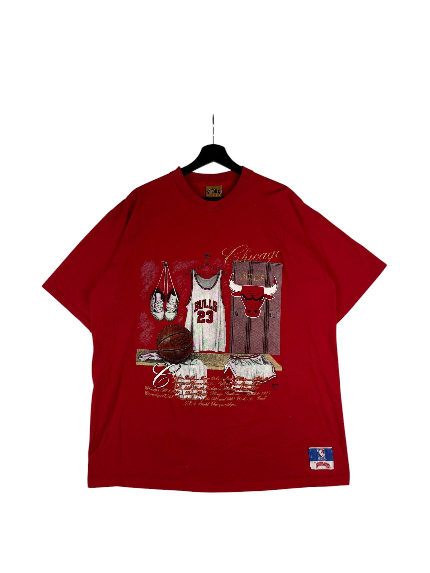 1990s Nutmeg Chicago Bulls T-Shirt