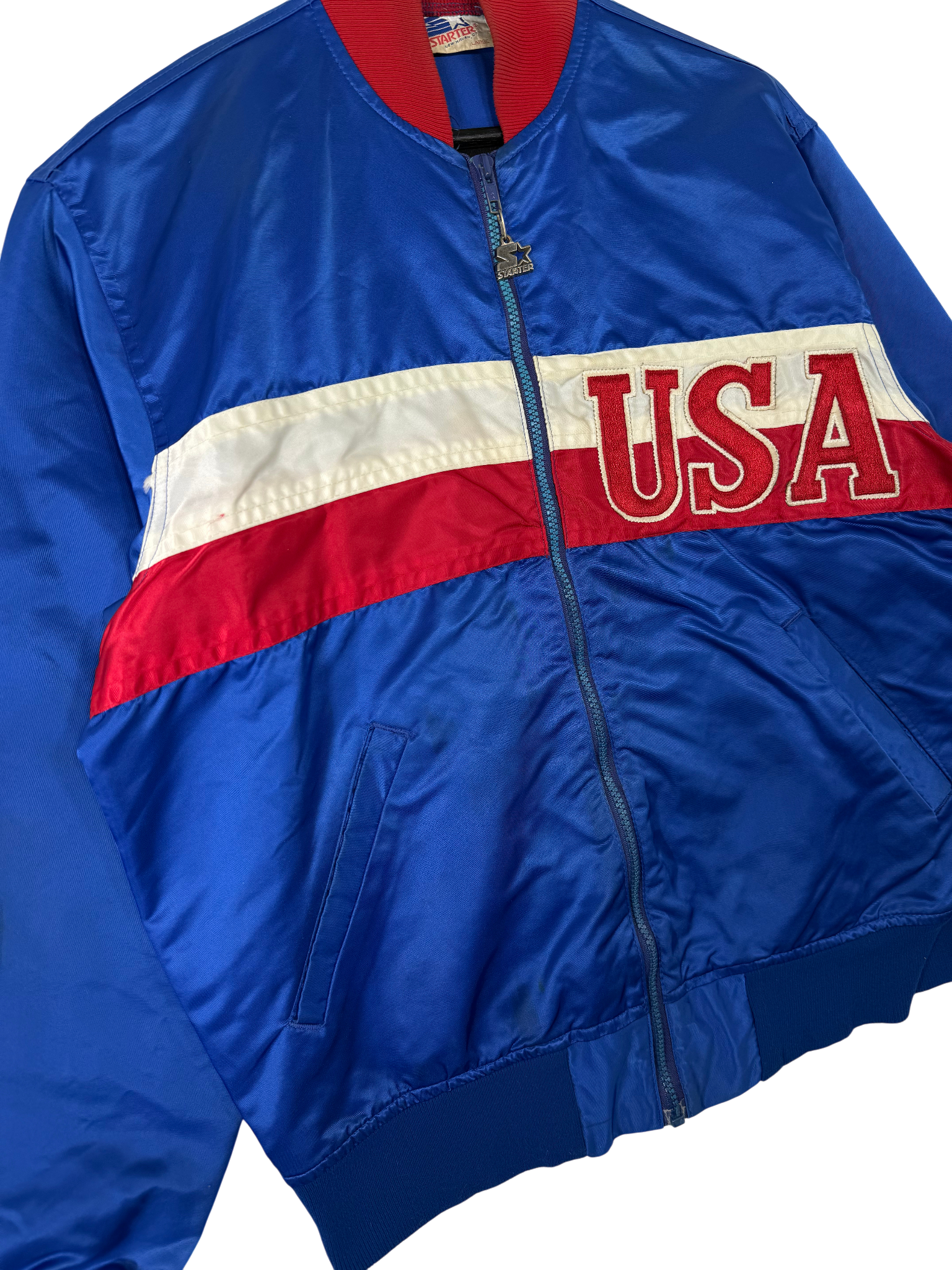 1980s Starter USA Bomber Jacket