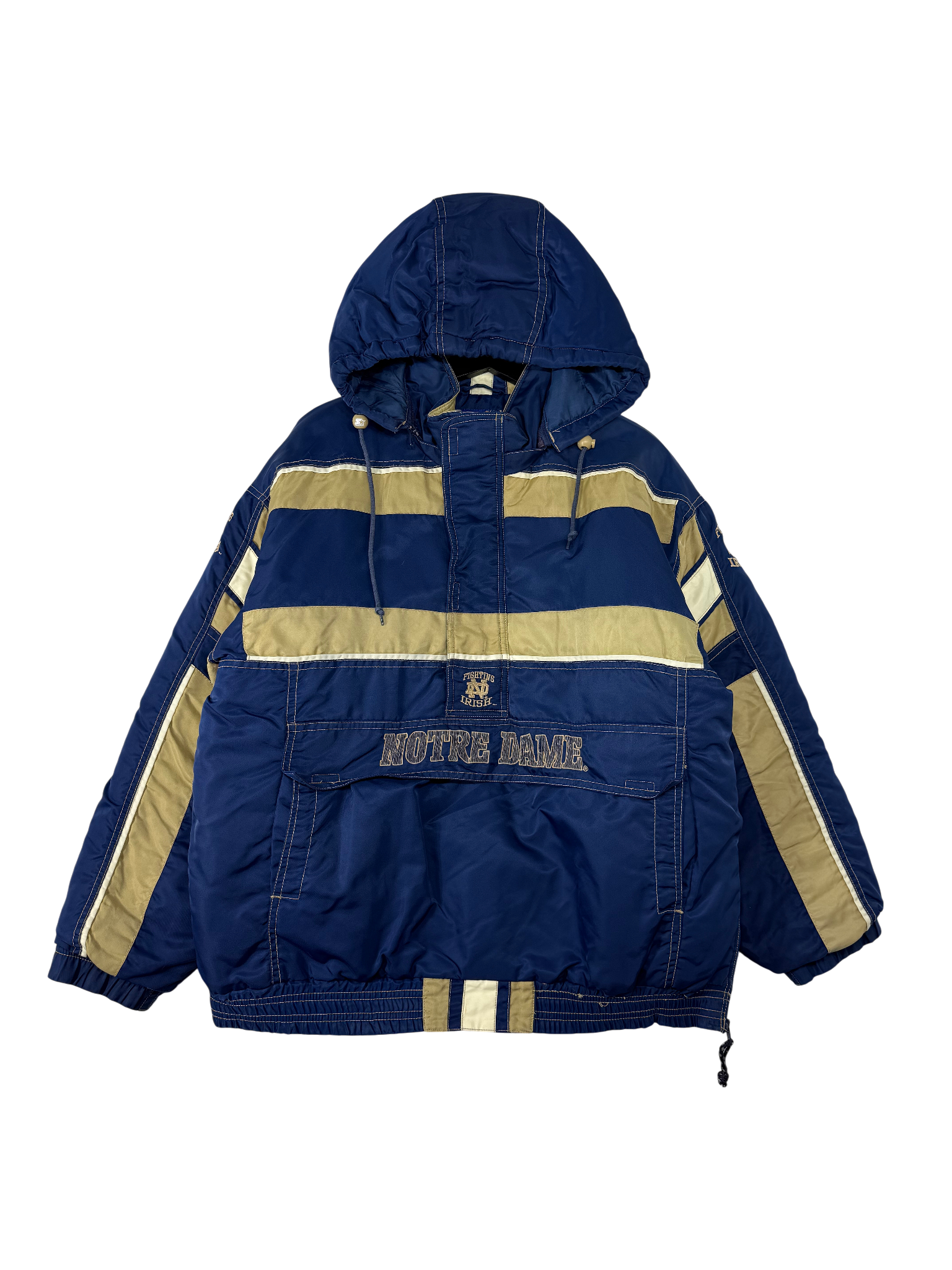 1990s Starter Notre Dame Windbreaker