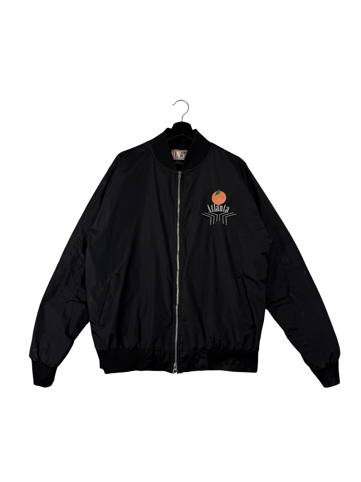 1990s Atlanta Embroidered Bomber Jacket
