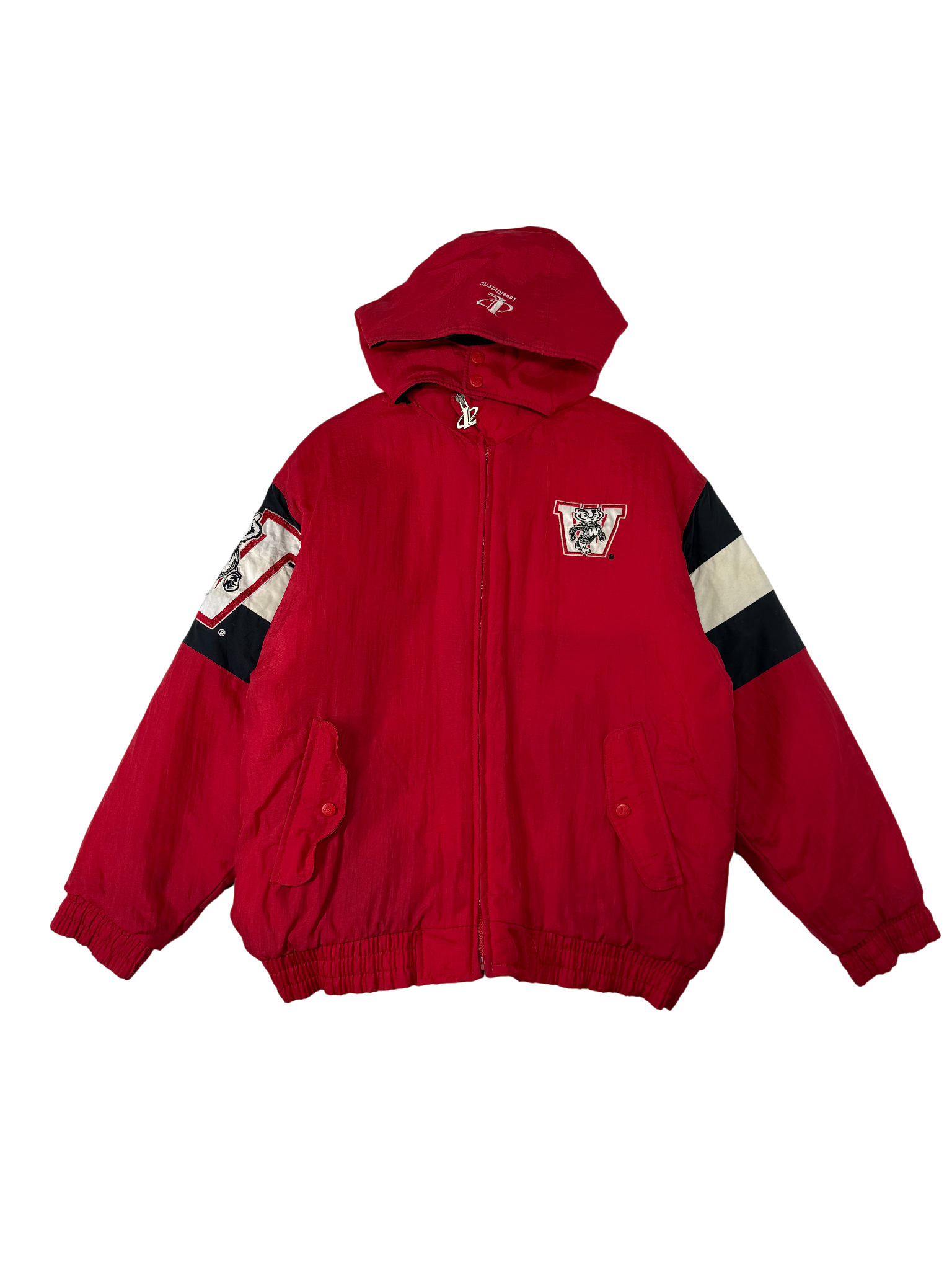 1990s Logo Athletic Wisconsin Badgers Jacket