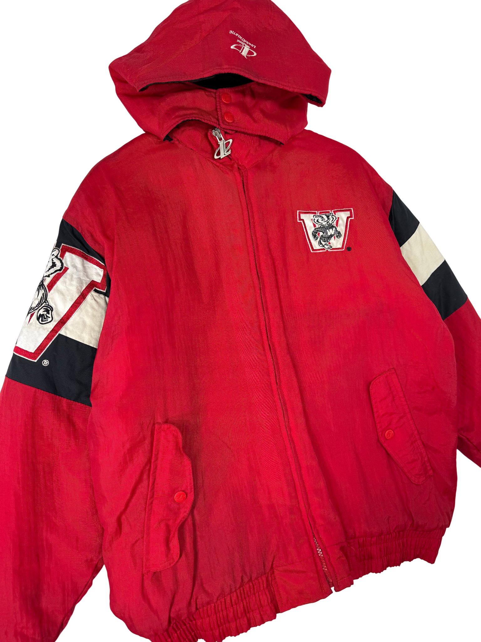 1990s Logo Athletic Wisconsin Badgers Jacket