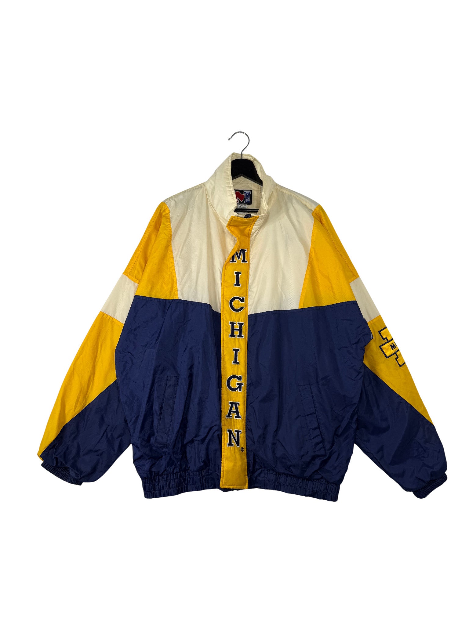 1990s Match 1 Michigan Windbreaker