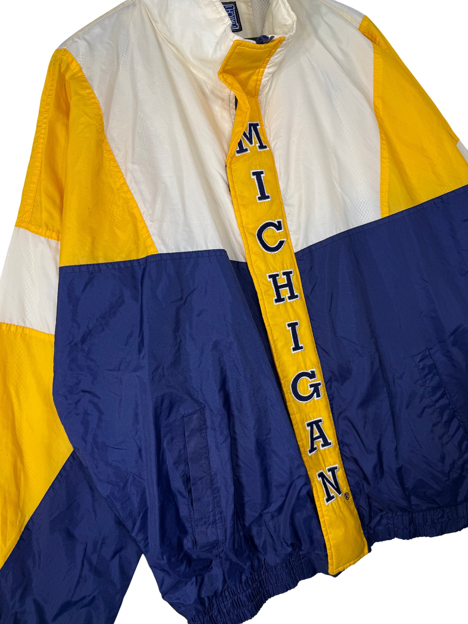 1990s Match 1 Michigan Windbreaker