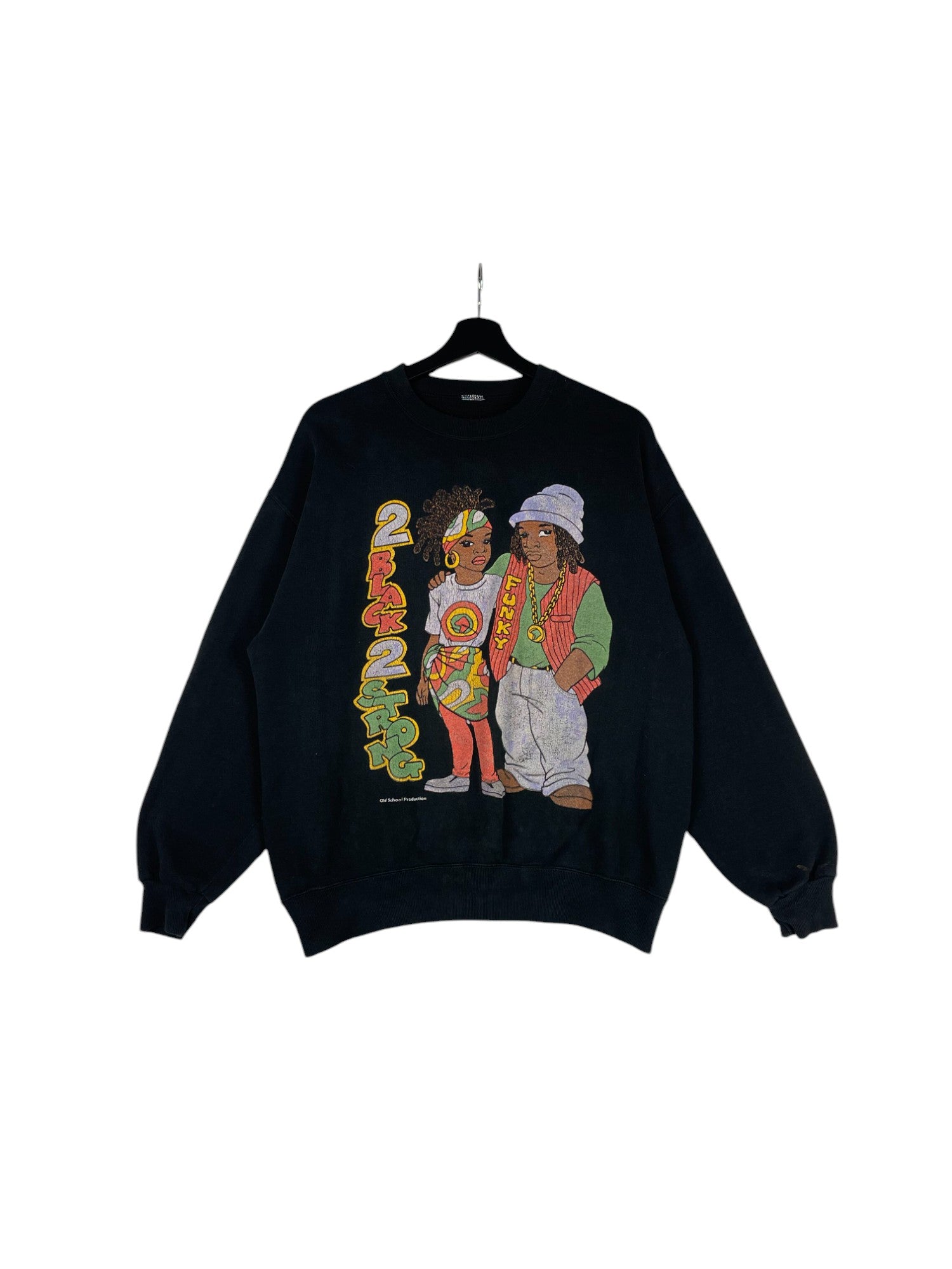 2 Black 2 Strong Crewneck
